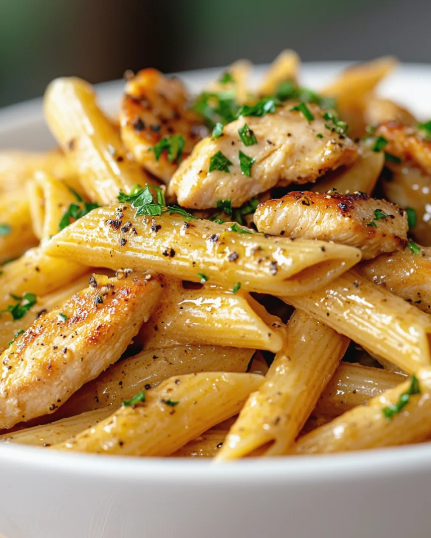 Sticky Smoky Ranch Honey Chicken Pasta