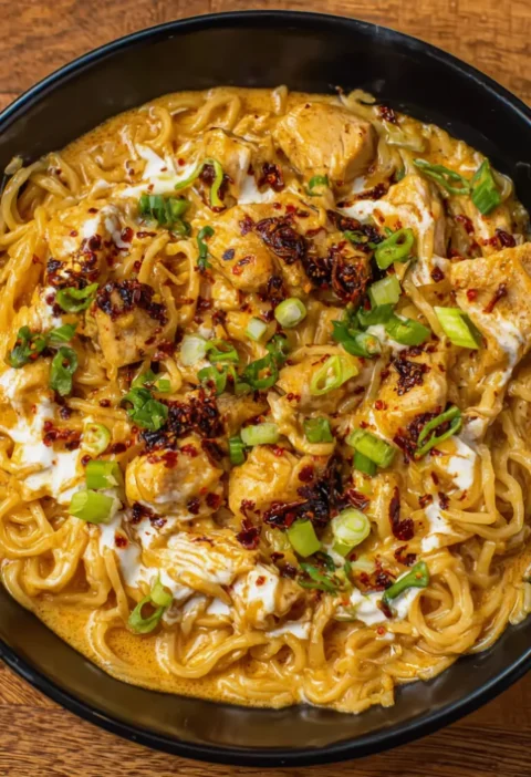 Thai Red Curry Chicken Ramen