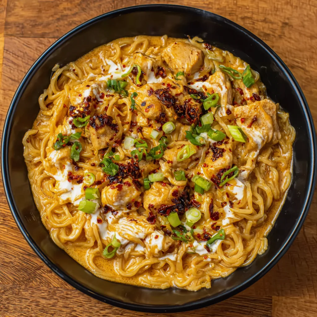 Thai Red Curry Chicken Ramen