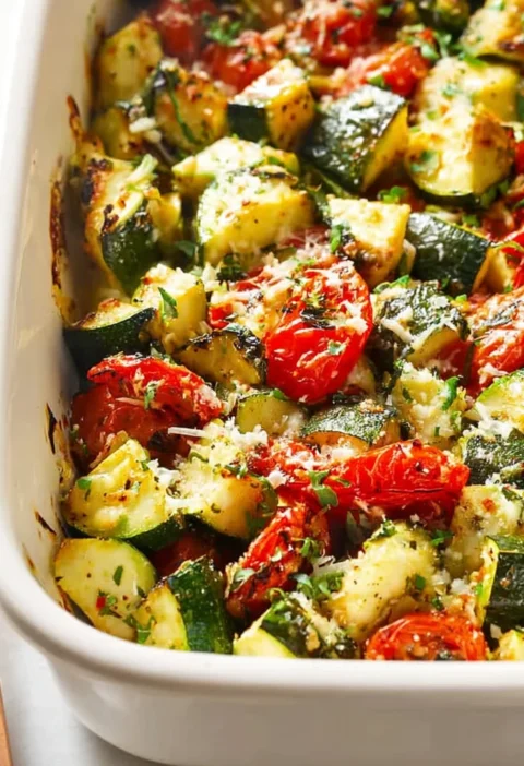 Zucchini Tomato Bake