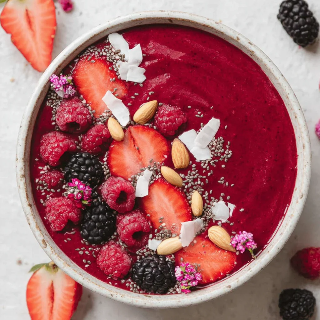 Berry Smoothie Bowl - berry-smoothie-bowl-3