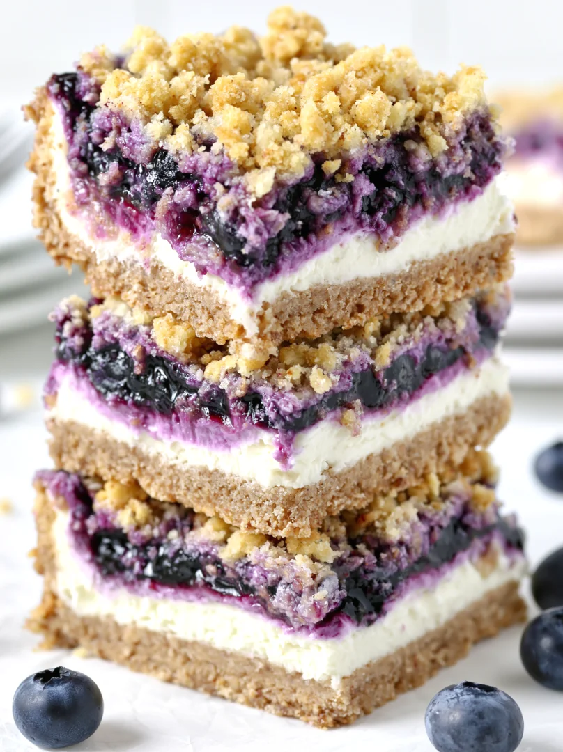 Blueberry Cheesecake Bars