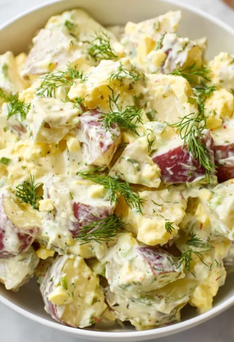 Dill Pickle Potato Salad