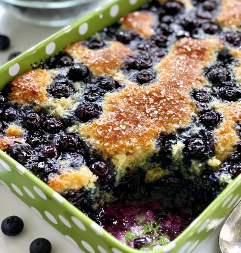 Easy Blueberry Cobbler