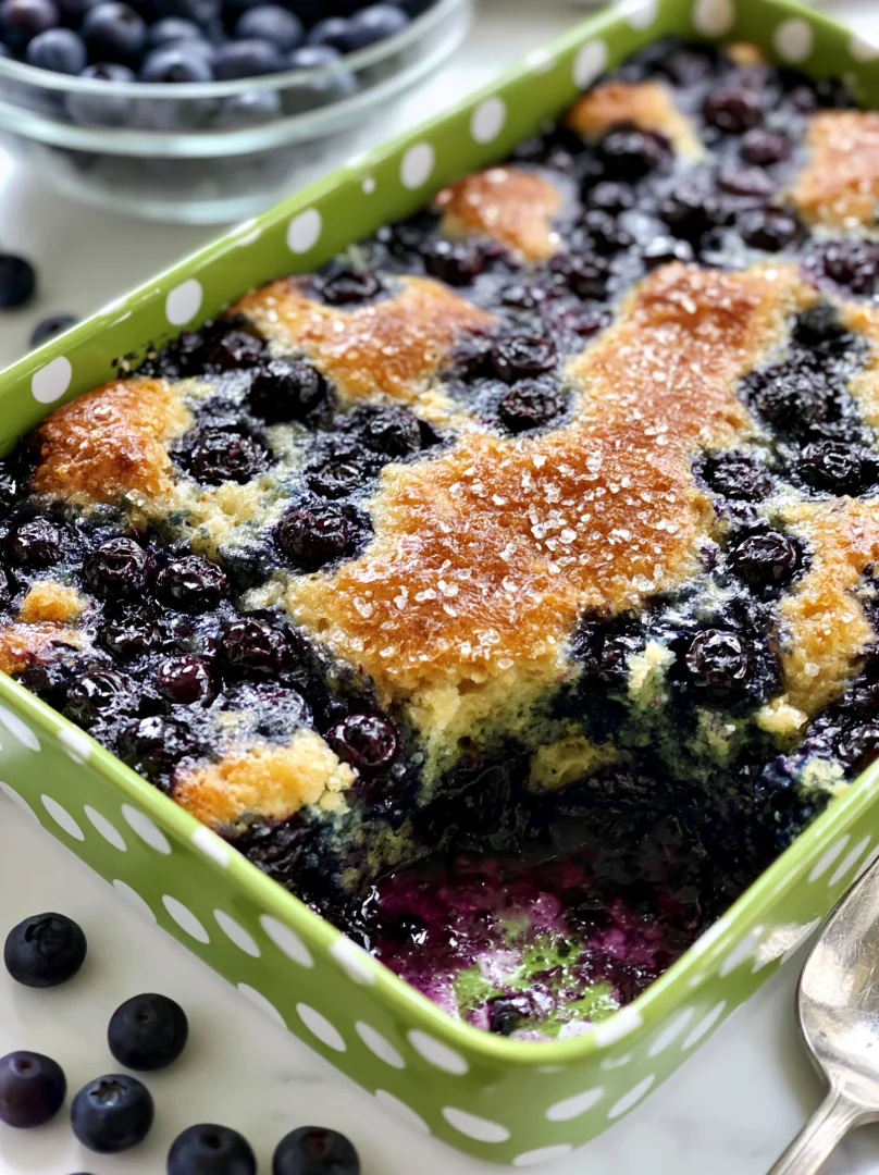 Easy Blueberry Cobbler