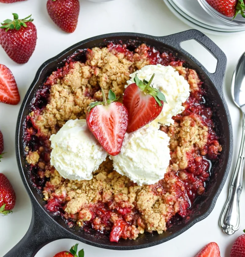 Easy Strawberry Crisp