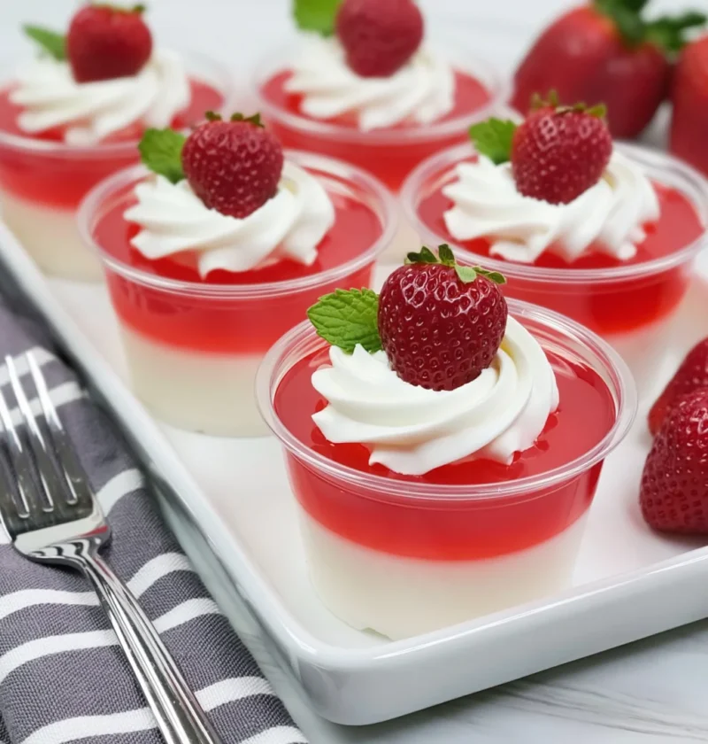 Guilt-Free Greek Yogurt Jello Cups