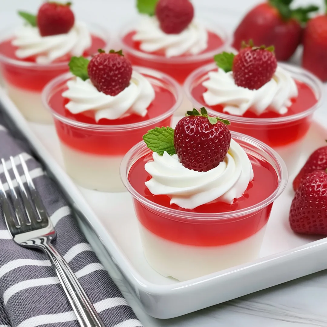 Guilt-Free Greek Yogurt Jello Cups