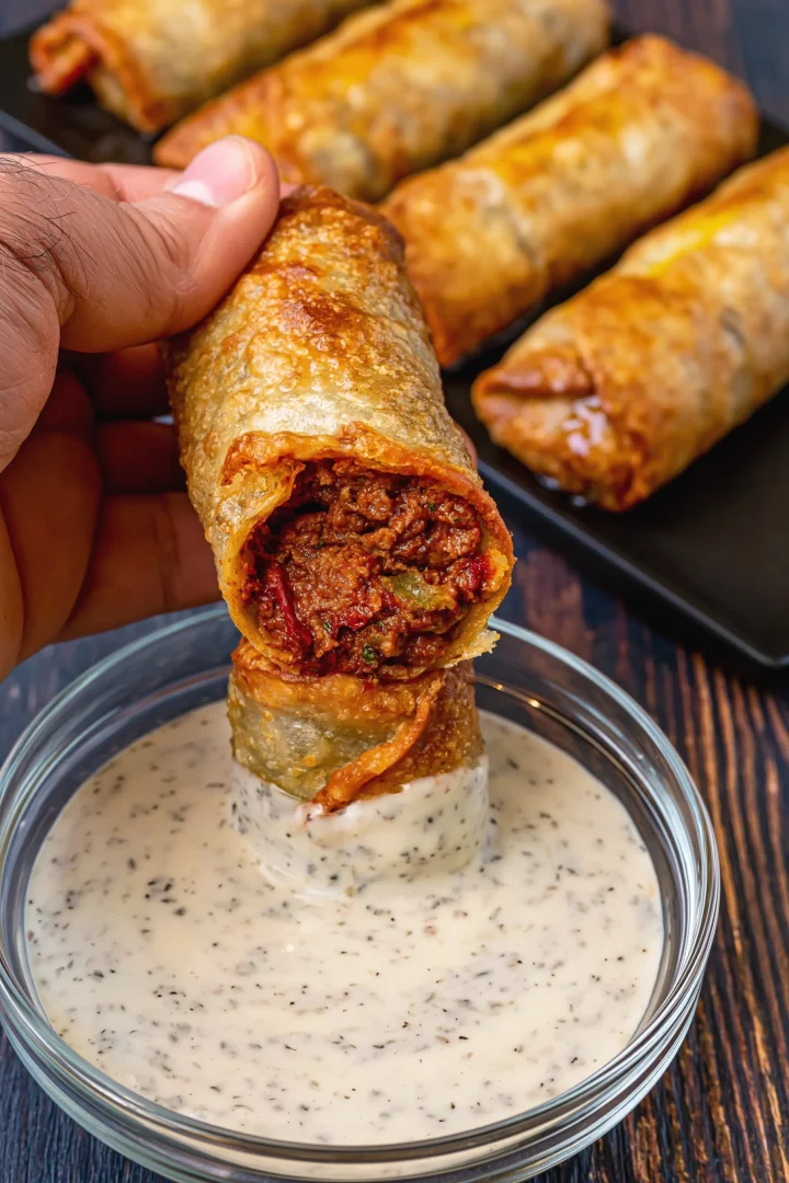 High Protein Pizza Burrito