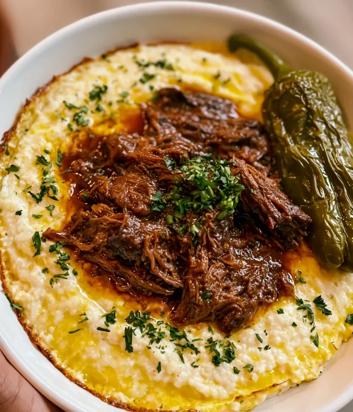Mississippi Pot Roast Grits Bowl