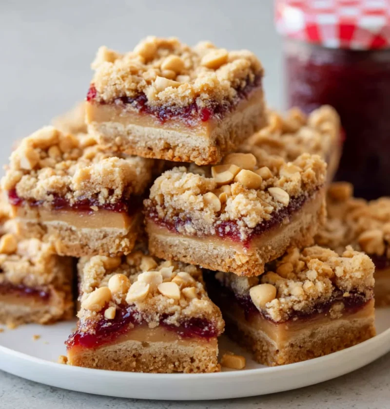Peanut Butter and Jelly Bars
