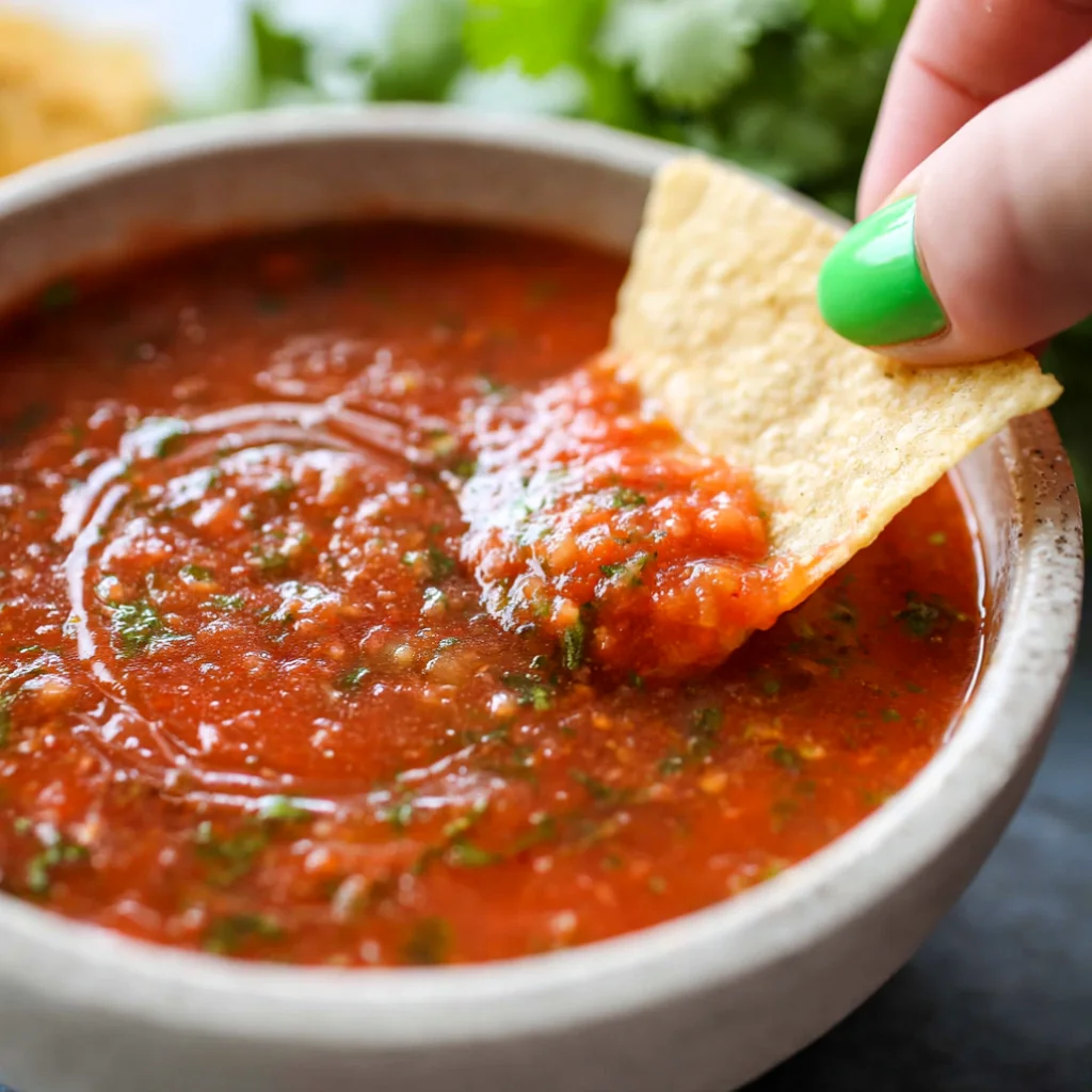 Restaurant Style Salsa