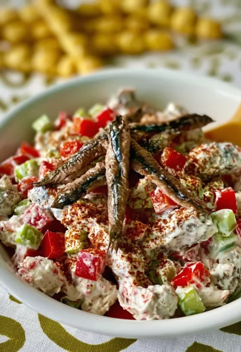 simple sardine salad