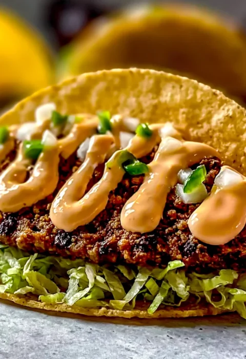 smash burger tacos