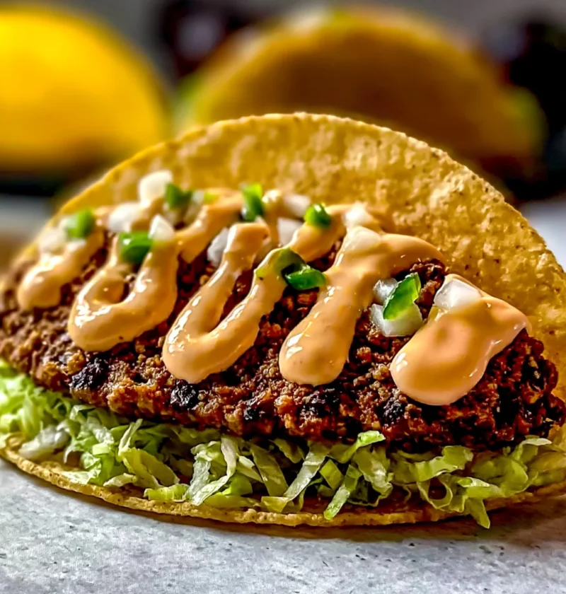 smash burger tacos