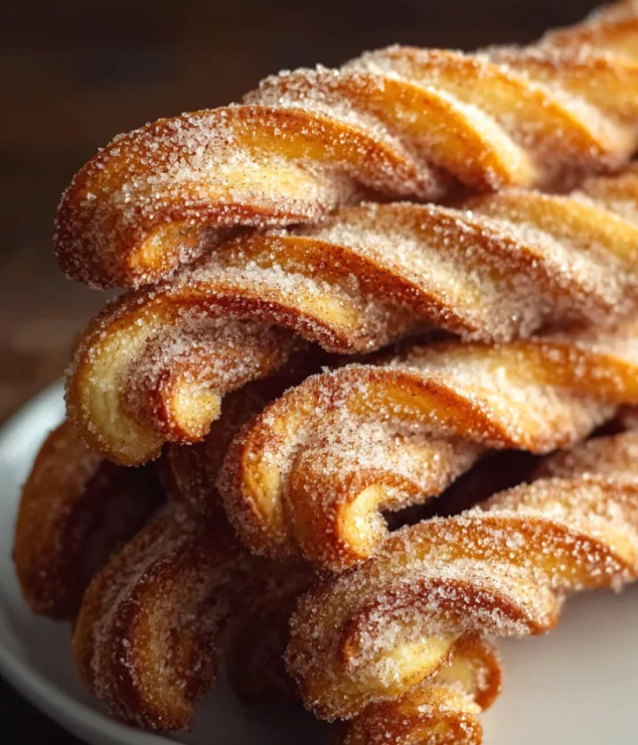 Sourdough Cinnamon Sugar Twists