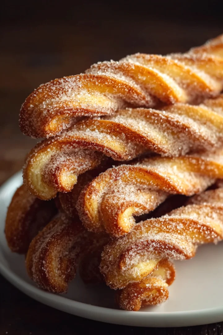 Sourdough Cinnamon Sugar Twists