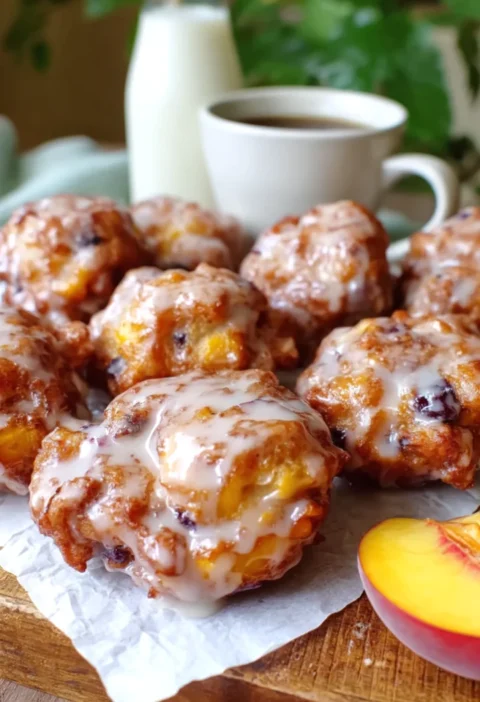 Southern Peach Fritters