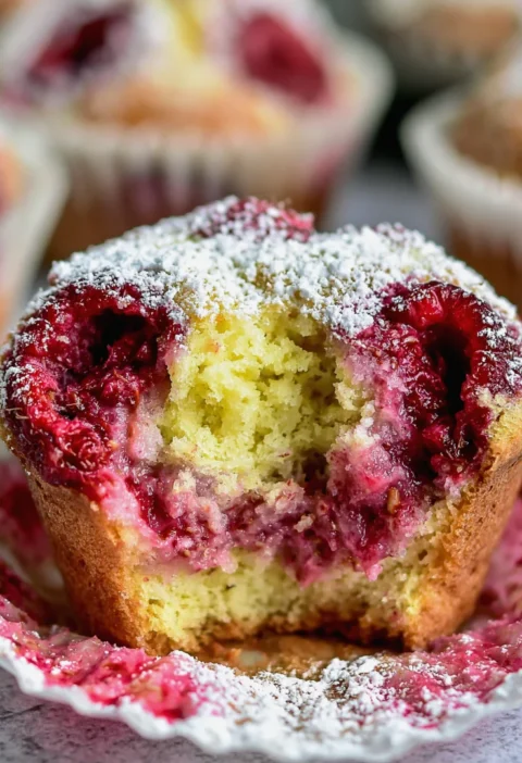 strawberry muffins