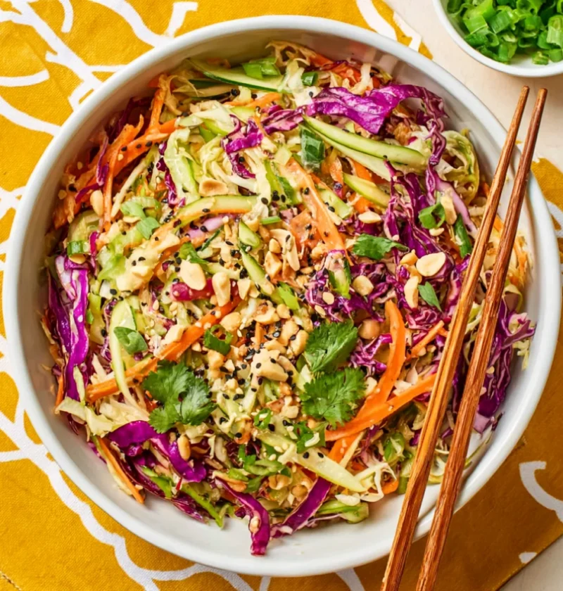 Thai Salad with Peanut Dressing