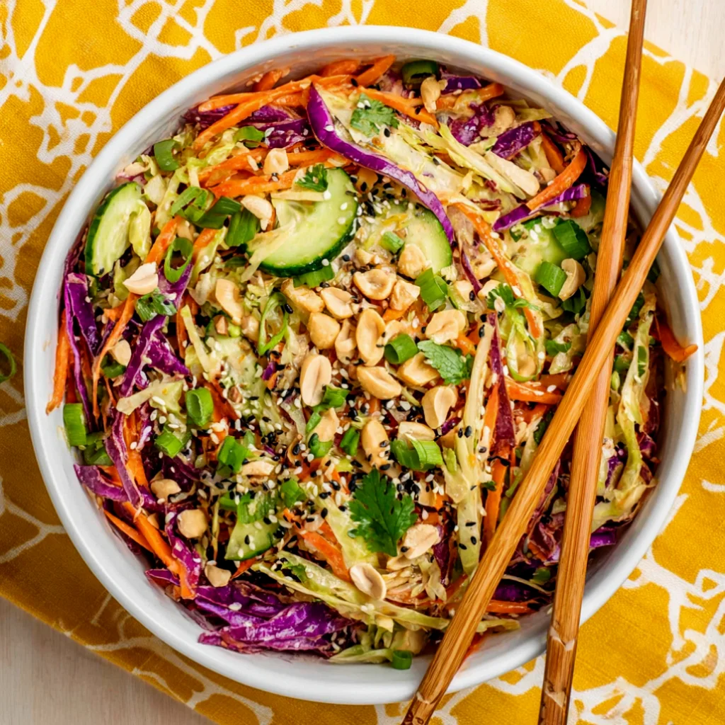 Thai Salad With Peanut Dressing - thai-salad-with-peanut-dressing-3