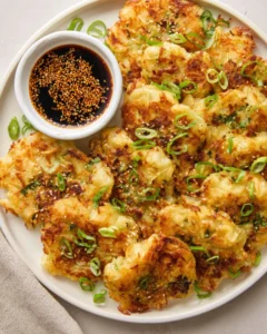 Tofu Vegetable Pancakes