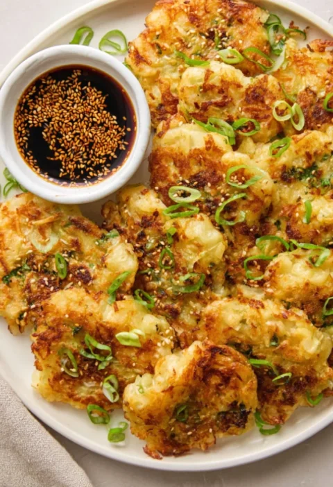 Tofu Vegetable Pancakes