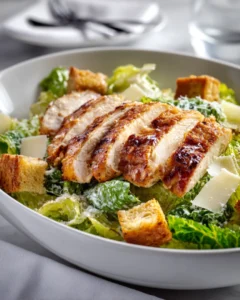 BEST Chicken Caesar Salad