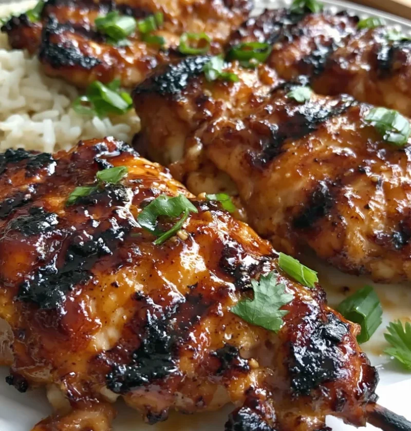 best ever grilled teriyaki chicken