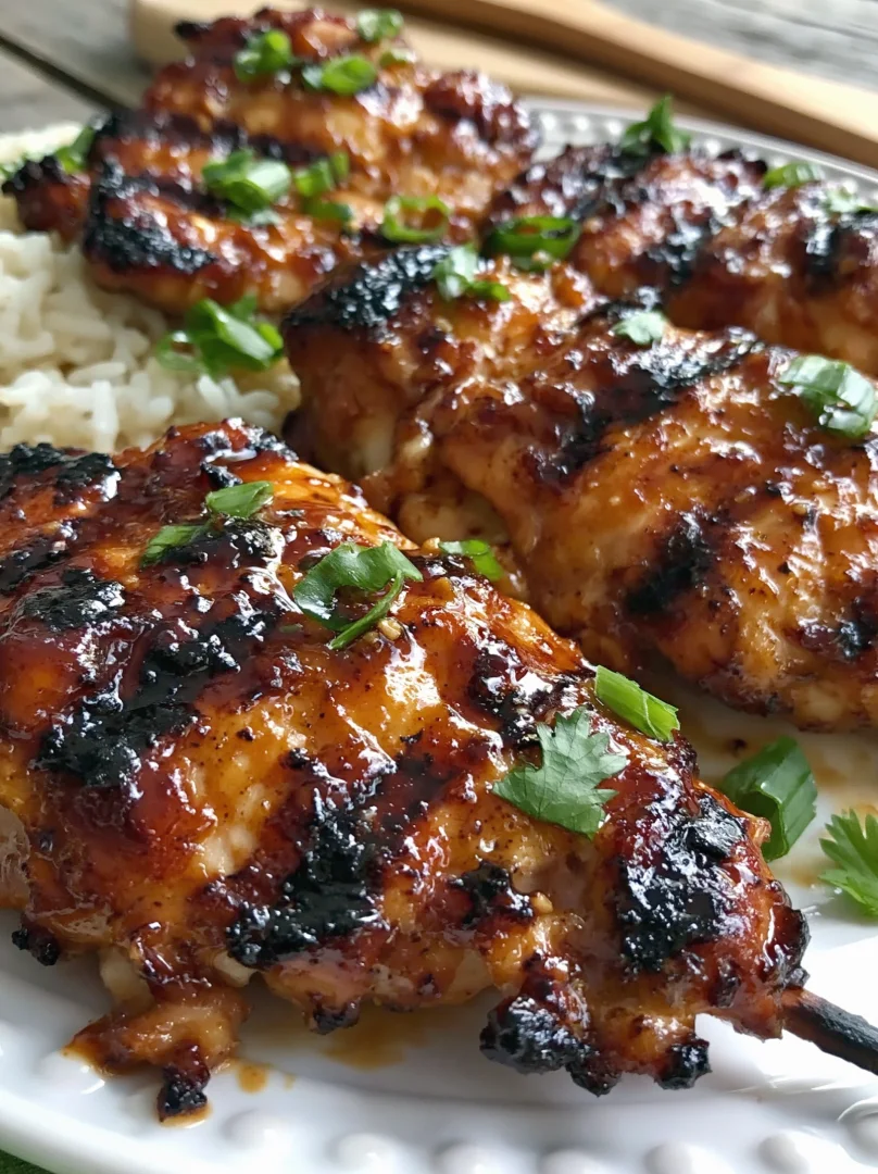 BEST EVER Grilled Teriyaki Chicken