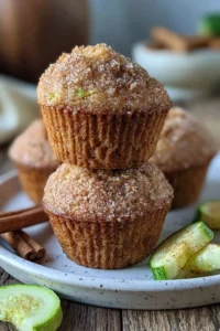 Best Gluten-Free Cinnamon Sugar Zucchini Muffins Recipe
