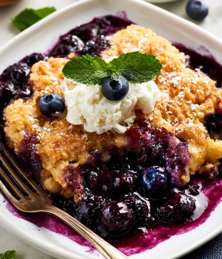 blueberry cobbler