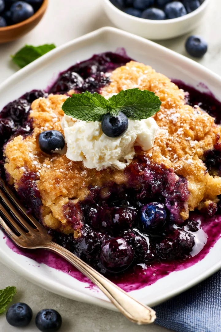Blueberry Cobbler
