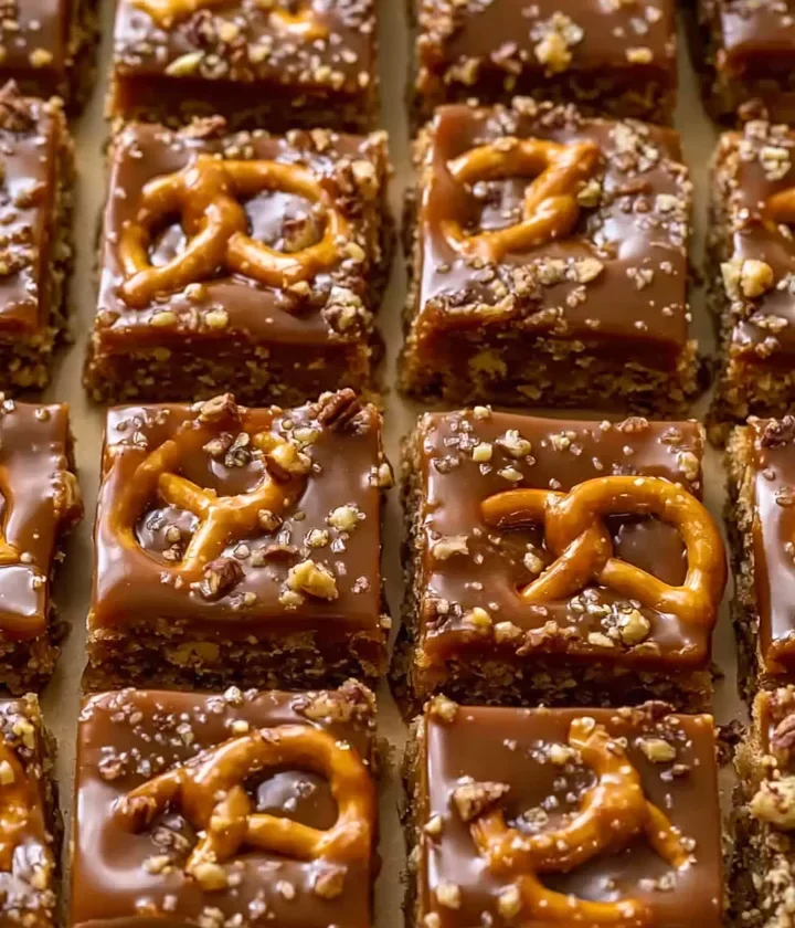 Caramel Pretzels