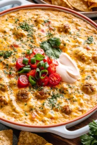 Cheesy Sausage Dip