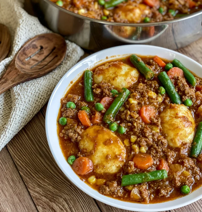 Cheesy Shepherd's Pie Potato Casserole
