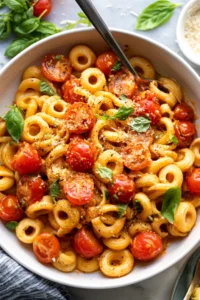 Cherry Tomato Pasta (One Pot!)