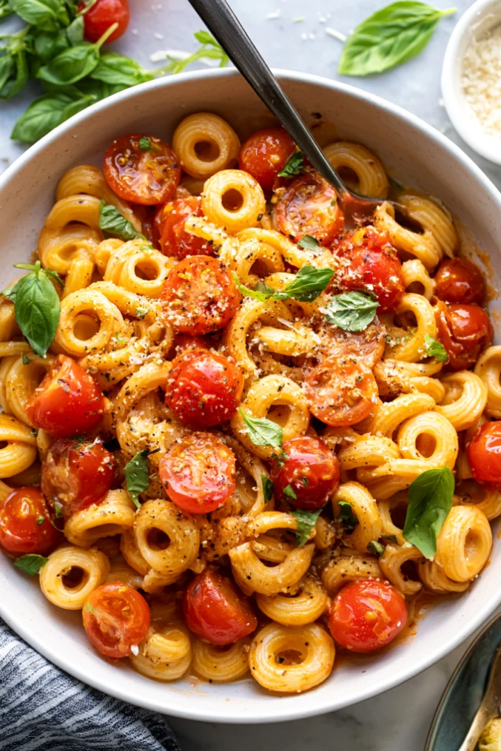 Cherry Tomato Pasta (One Pot!)