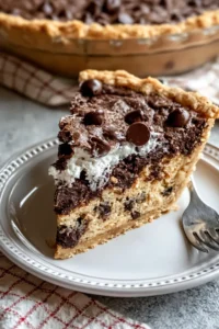 Chocolate Chip Cookie Pie