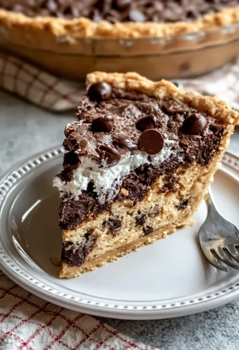 Chocolate Chip Cookie Pie