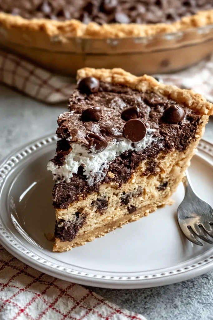 Chocolate Chip Cookie Pie