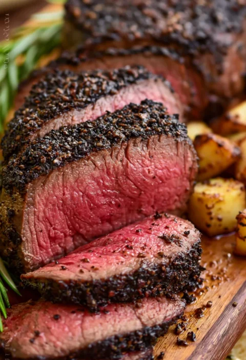 Coffee Rubbed Filet Mignon