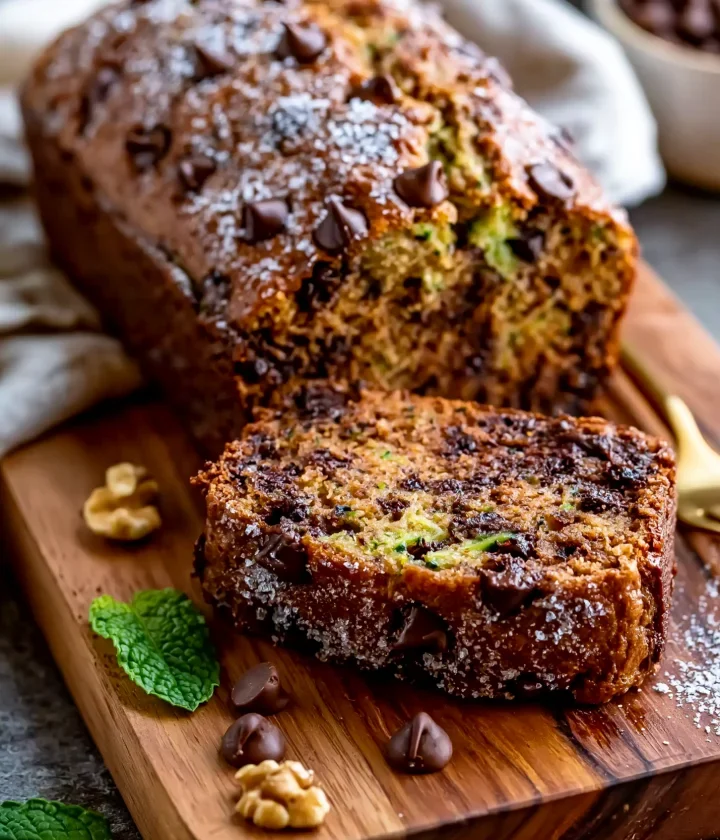 Cozy Small-Batch Chocolate Chip Zucchini Bread Recipe