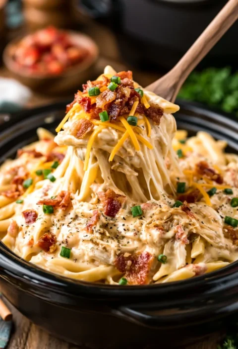 Crack Chicken Pasta