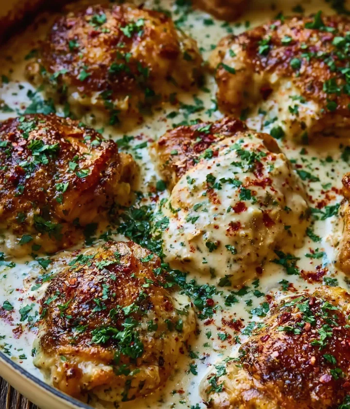 Creamy Boneless Skinless Chicken Thighs Recipe