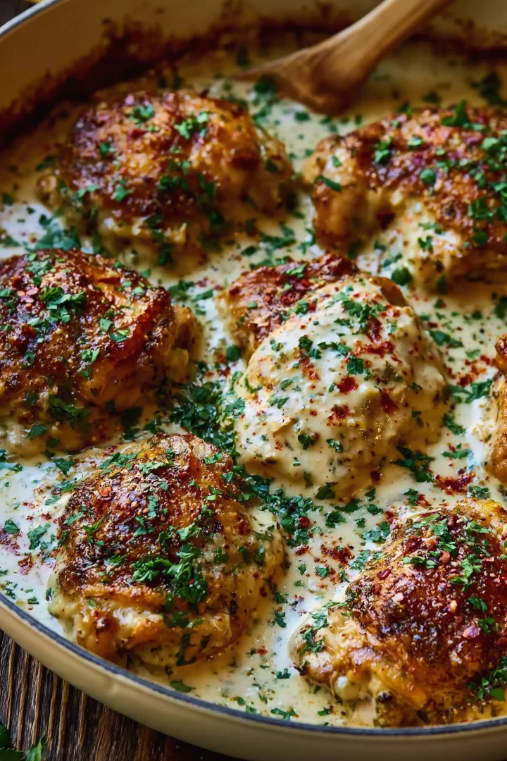 Creamy Boneless Skinless Chicken Thighs Recipe