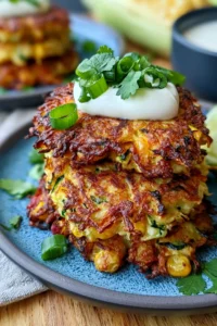 Crispy Zucchini Corn Fritters: Easy 20-Minute Recipe