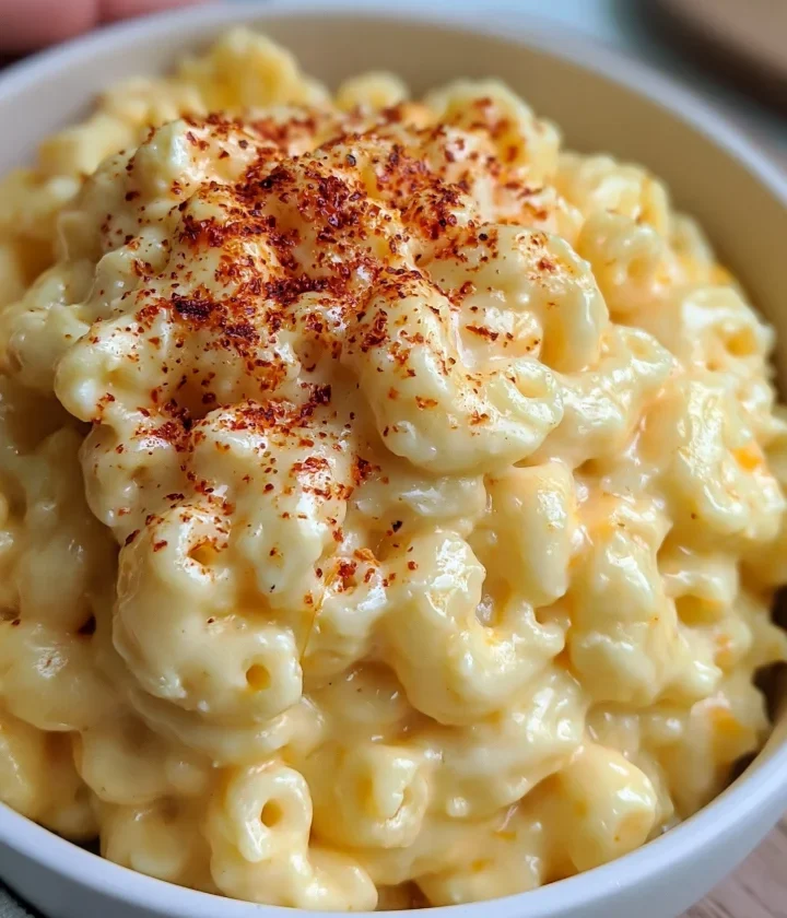 easy 5-minute microwave mac and cheese