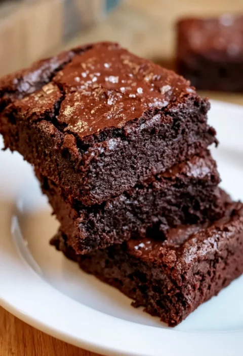 Easy Fudgy Sourdough Discard Brownies