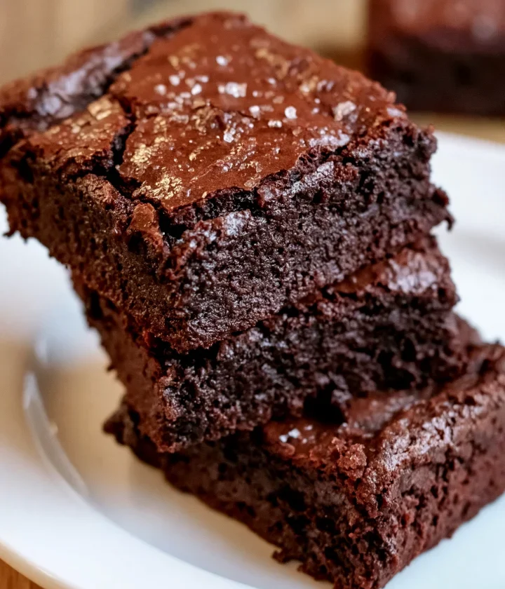 Easy Fudgy Sourdough Discard Brownies